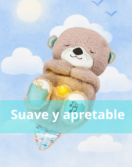 Nutria Peluche con respiración ralajante