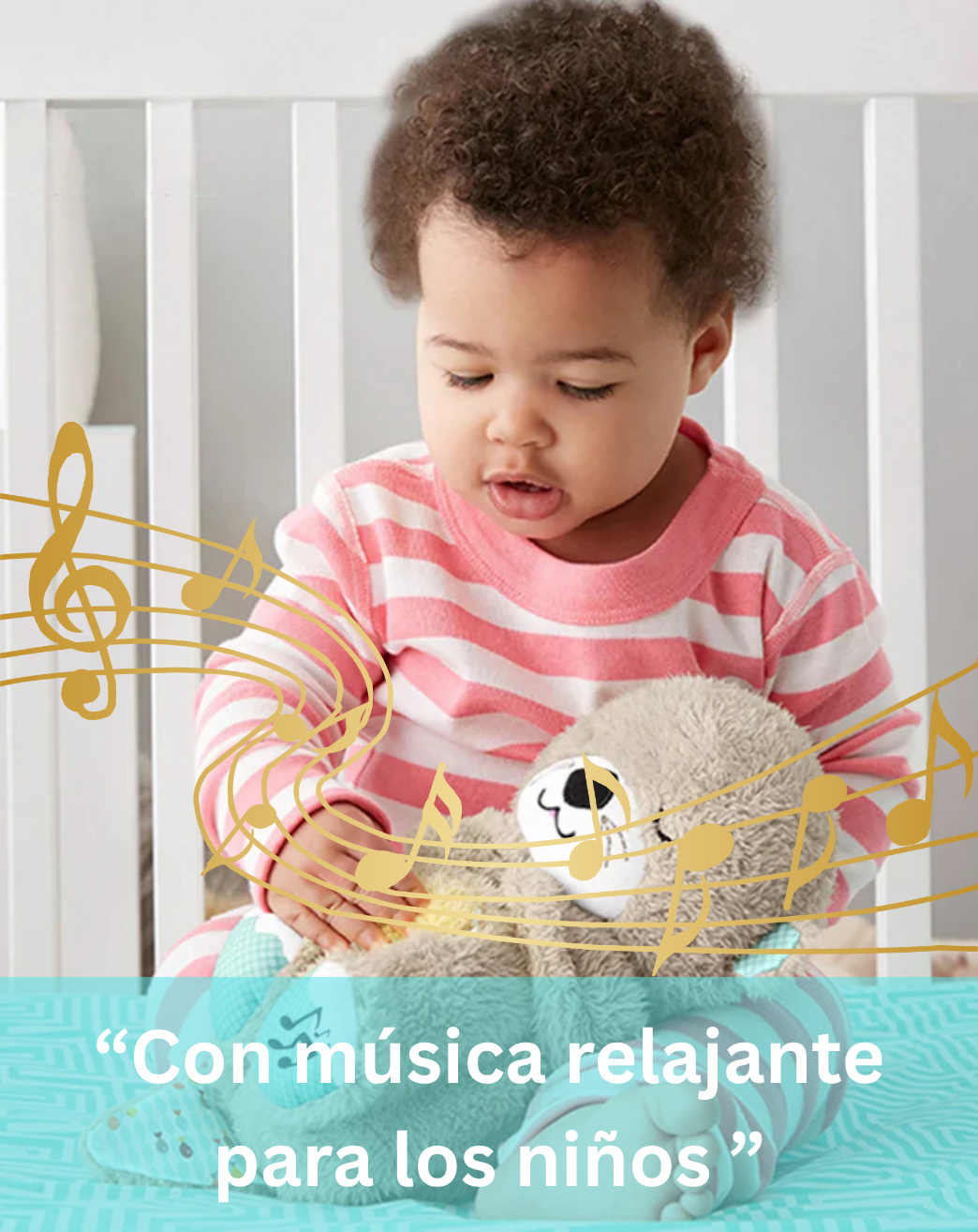 Nutria Peluche con respiración ralajante