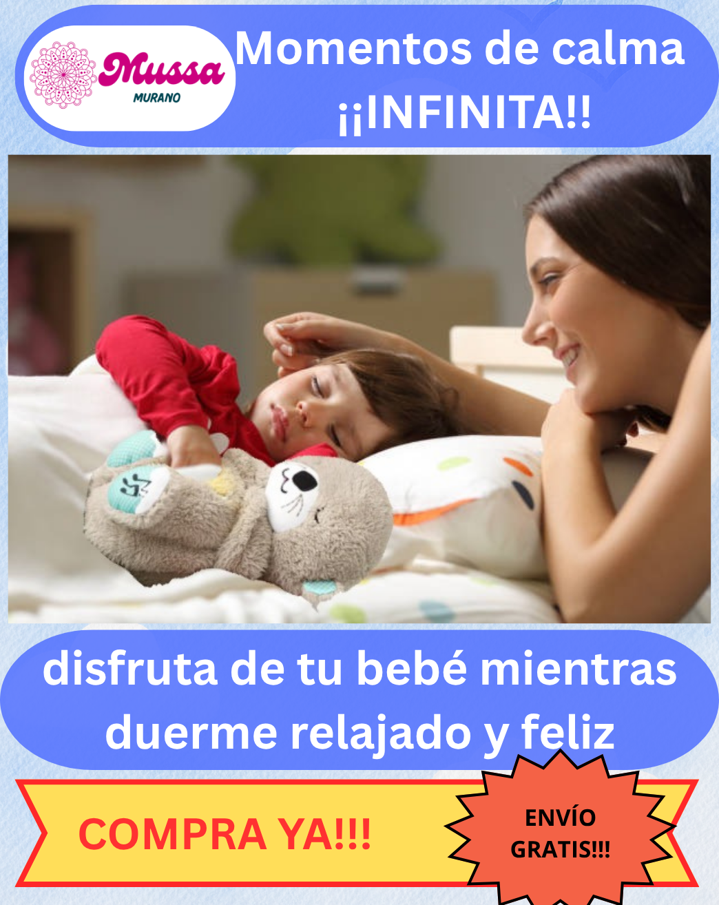 Nutria Peluche con respiración ralajante